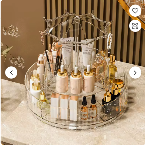 360 Rotating Multi-Purpose Cosmetic Organizer