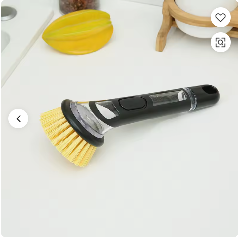Dishwashing Scrub with Soap Liquid