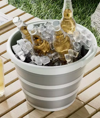 SPACE SAVING Multi Purpose Collapsible Eco-Friendly Plastic Water Storage Bucket