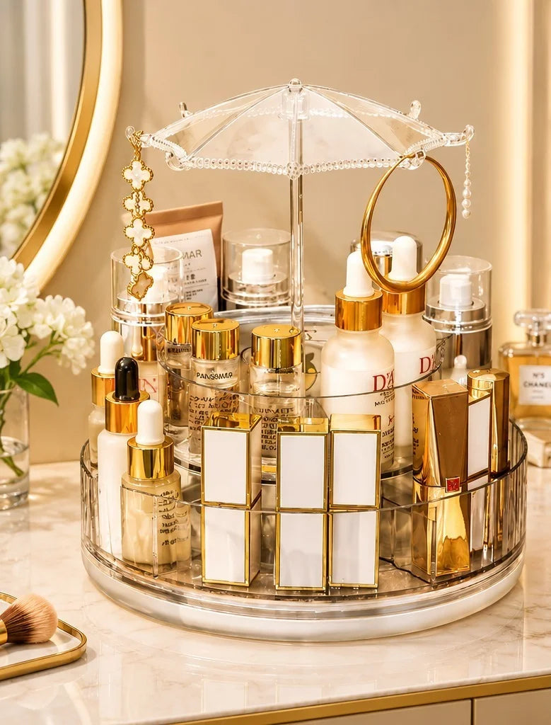 360 Rotating Multi-Purpose Cosmetic Organizer