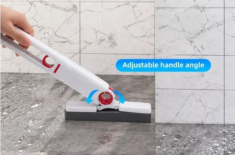 Multipurpose Mini Squeeze Folding Dry/Wet Cleaning Sponge Mop