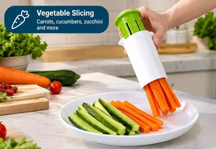 TIME SAVING Multifunctional Fruit and Vegetable Slicer