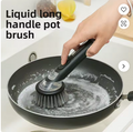Dishwashing Scrub with Soap Liquid